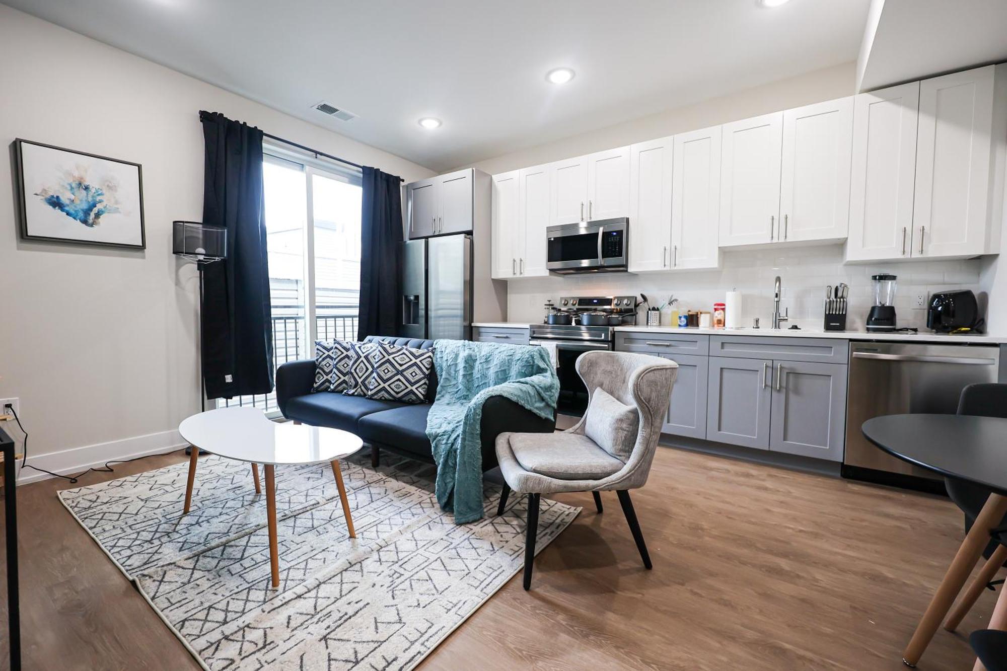 Apartment 1bed1bathkingbedcentralwdwifi *